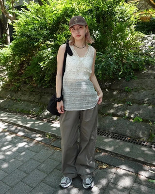 Tucked Summer Wide Chino Pants