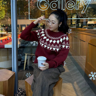Nordic Round Knit