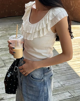 Stud Point Shoulder Bag