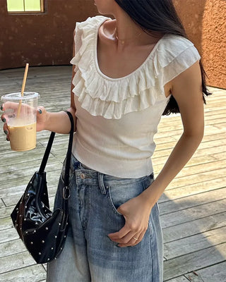 Stud Point Shoulder Bag