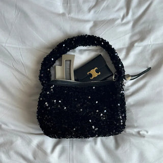 Sequin-embellished bag