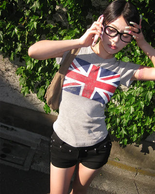 British slim short-sleeve T-shirt