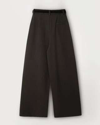 Basic slacks with pleats