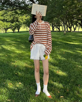 Lace punching shorts