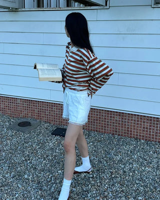 Lace punching shorts