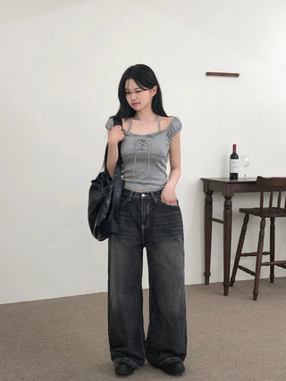 Shirred Layered T-Shirt