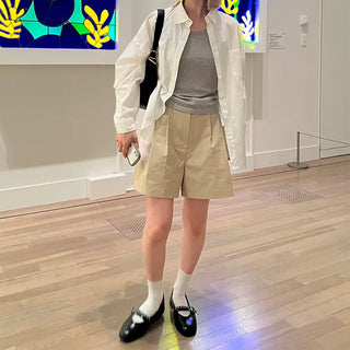 2-Pocket Oversized Shirt