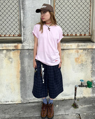 (ORIGINAL) Block Logo Basic Half T-Shirt