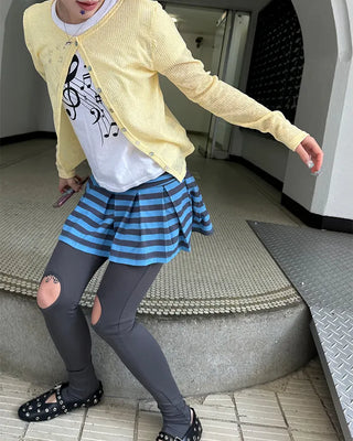 Shell Button Summer Cardigan
