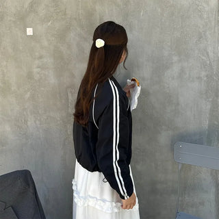 Two-line zip-up mountain parka