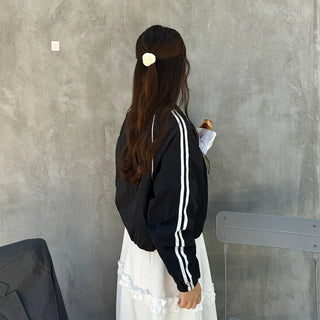 Two-line zip-up mountain parka