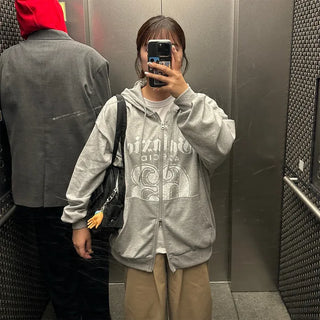 63 Logo Lettering 2-Way Zip Hoodie