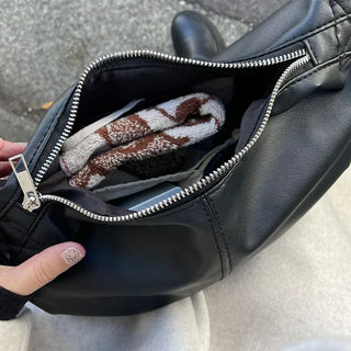 Half-moon crossbody bag