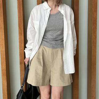 2-Pocket Oversized Shirt