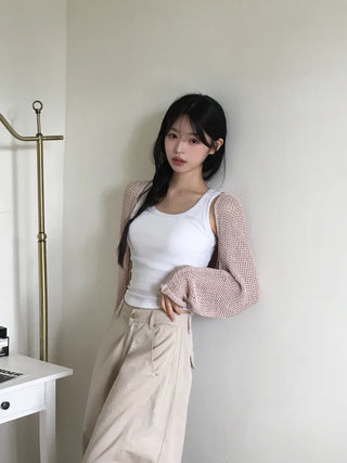 [7 colors] Ribbed Sleeveless Top