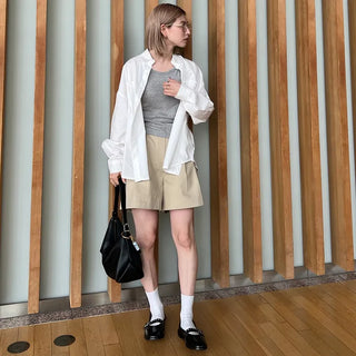 2-Pocket Oversized Shirt