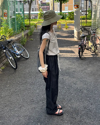 Puff Shirring Dot Blouse