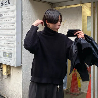 Warmer turtleneck knit