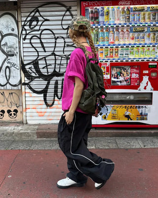 Out-piping tape easy pants