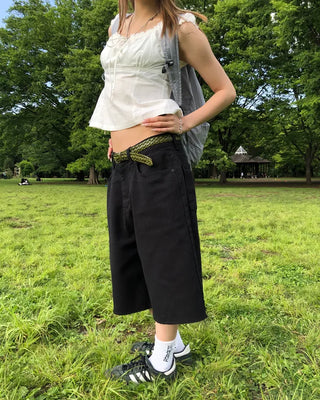 Antique mesh belt