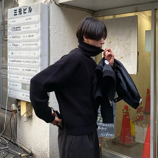 Warmer turtleneck knit