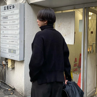 Warmer turtleneck knit
