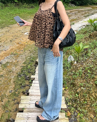 (Unisex) Unique Double Hip Pocket Jeans