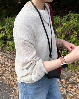 (Unisex) Linen Blend Summer Knit