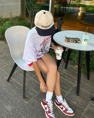 Charm Point Ribbed Shorts