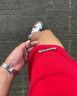 Charm Point Ribbed Shorts