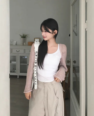 [7 colors] Ribbed Sleeveless Top