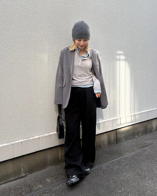 Back slit flap pocket jacket