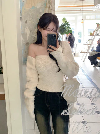 Washed bootcut pants