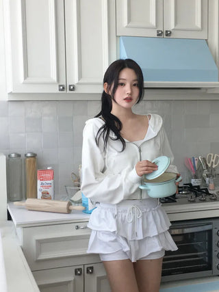 (5 colors) DR Balloon Cropped Hoodie