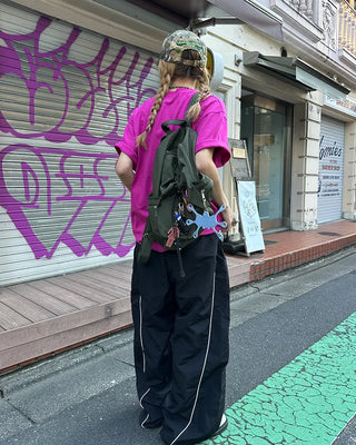 Out-piping tape easy pants