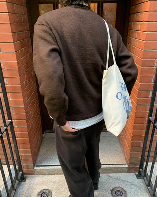 (Unisex) Round Wool Knit
