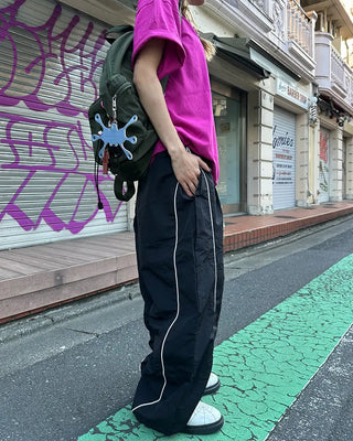 Out-piping tape easy pants