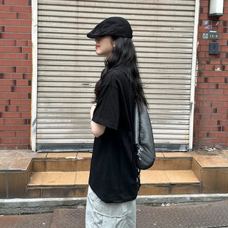 Classic print short-sleeved T-shirt