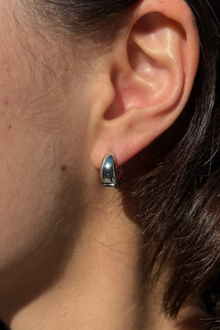Mini Thick Hoop Earrings