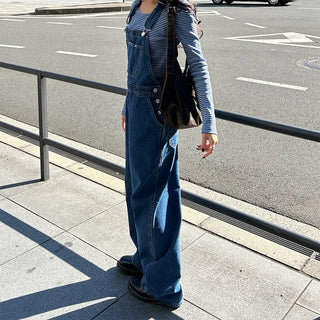 2-Way Round Neck Thin Stripe Long T-Shirt