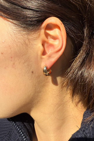 Mini Thick Hoop Earrings