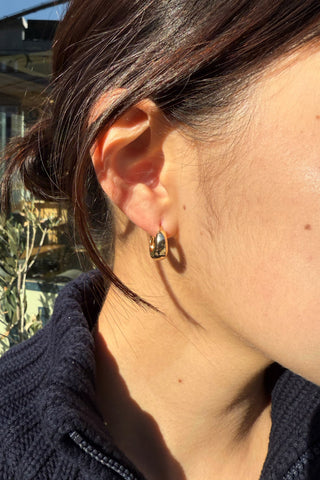 Mini Thick Hoop Earrings