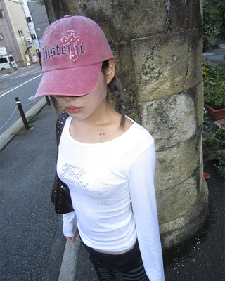 Old English Cross Patch Cap
