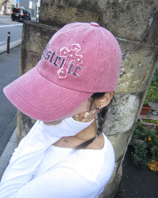 Old English Cross Patch Cap