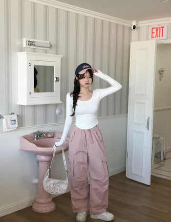 Denim two-tone cap