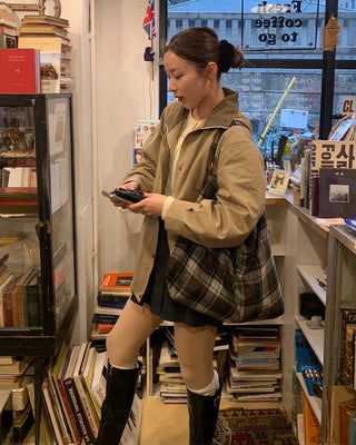 (Unisex) Two-tone Military Jacket
