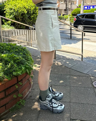 Simple cotton shorts