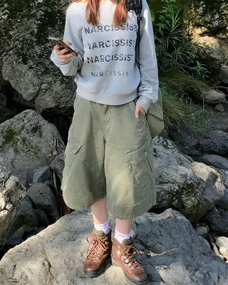 Deep Dye Bermuda Pants