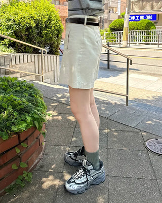 Simple cotton shorts