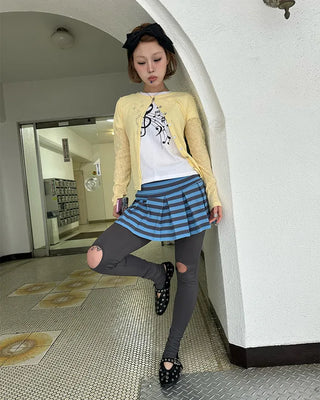 Shell Button Summer Cardigan